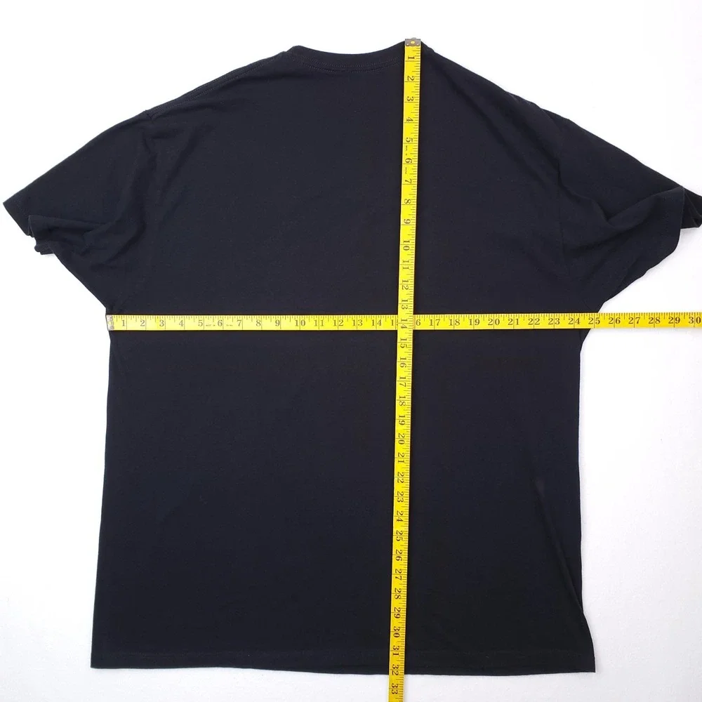 Levis Shirt Mens XXL Black Red Graphic Tee Short Sleeve Streetwear